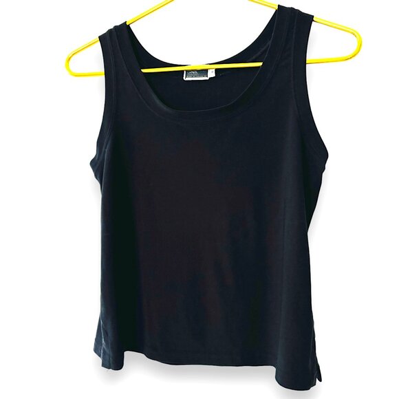 Sympli Black Relaxed Everyday Tank - Picture 3 of 6